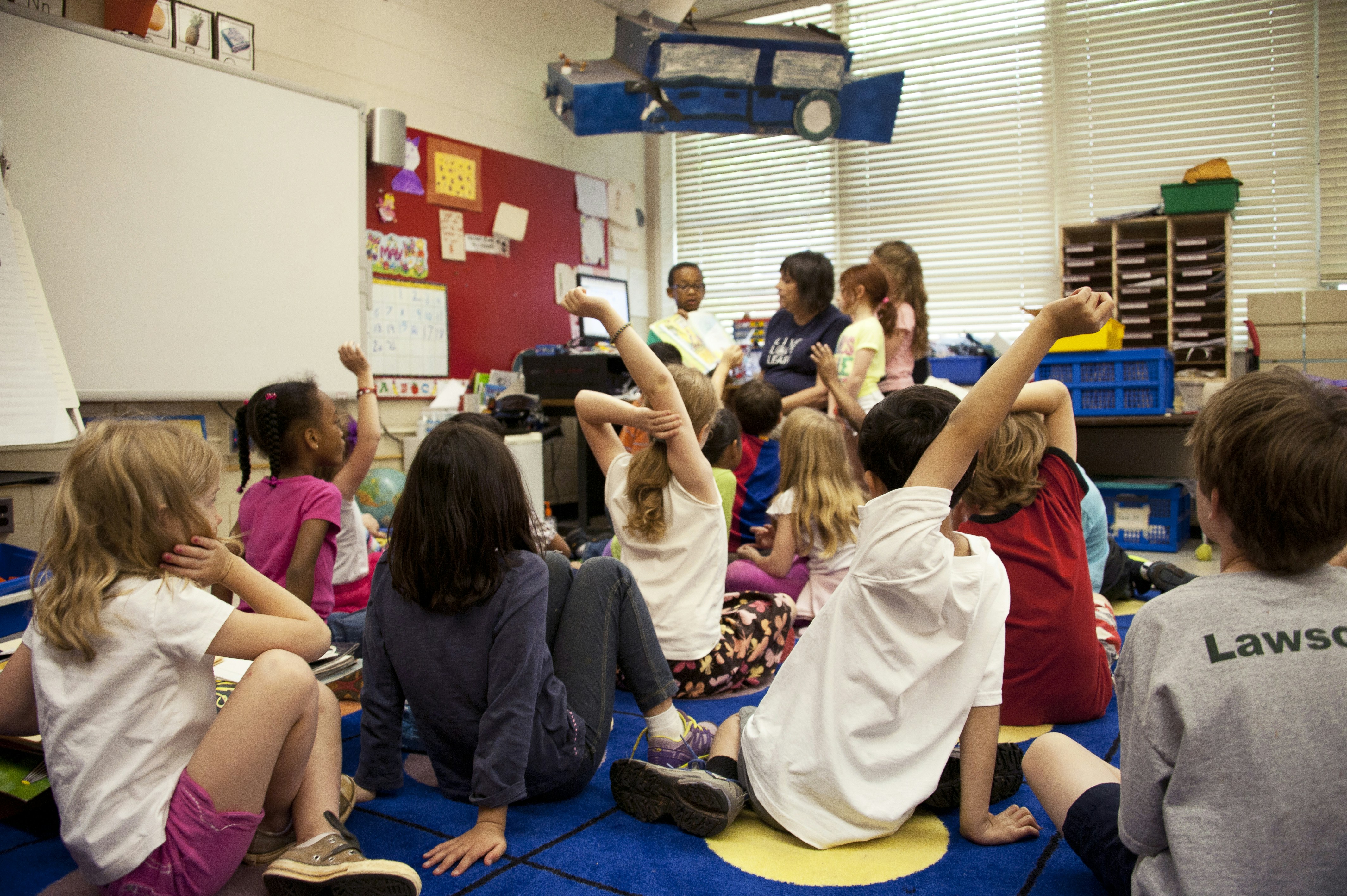 Kindergarten (Maternelle) students